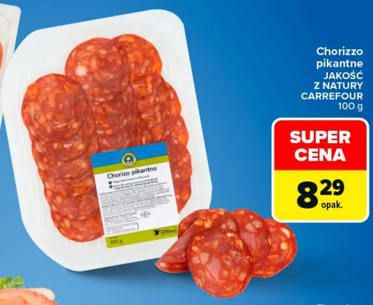 Chorizzo pikantne Jakość z Natury Carrefour