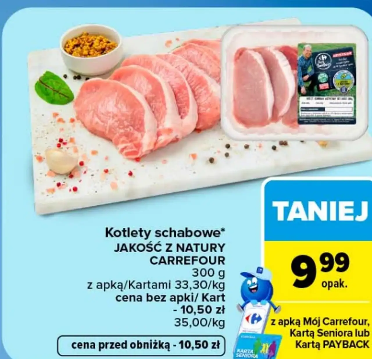 Kotlety schabowe Jakość z Natury Carrefour