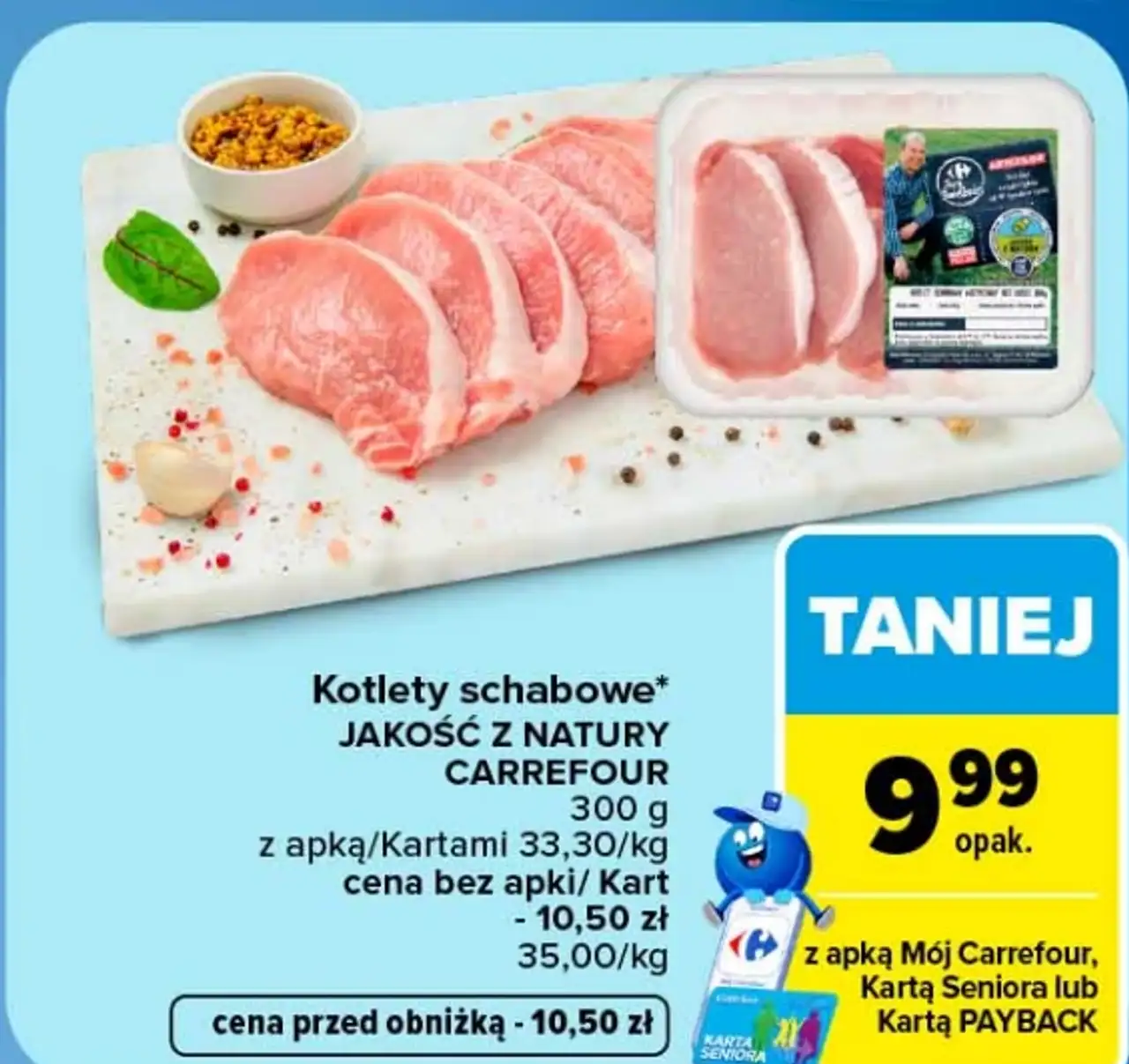 Kotlety schabowe Jakość z Natury Carrefour