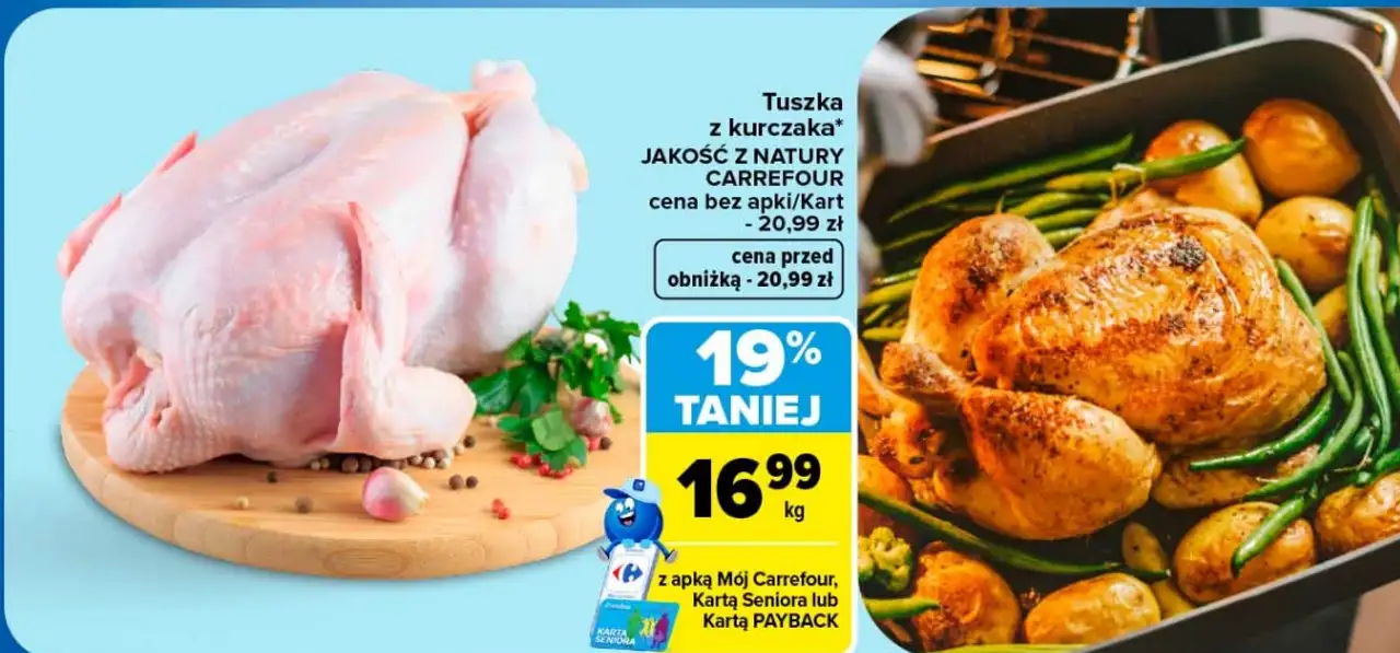 Tuszka z kurczaka Jakość z Natury Carrefour