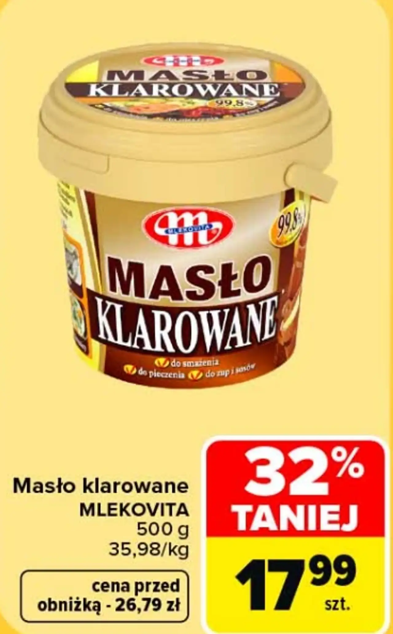 Masło klarowane Mlekovita
