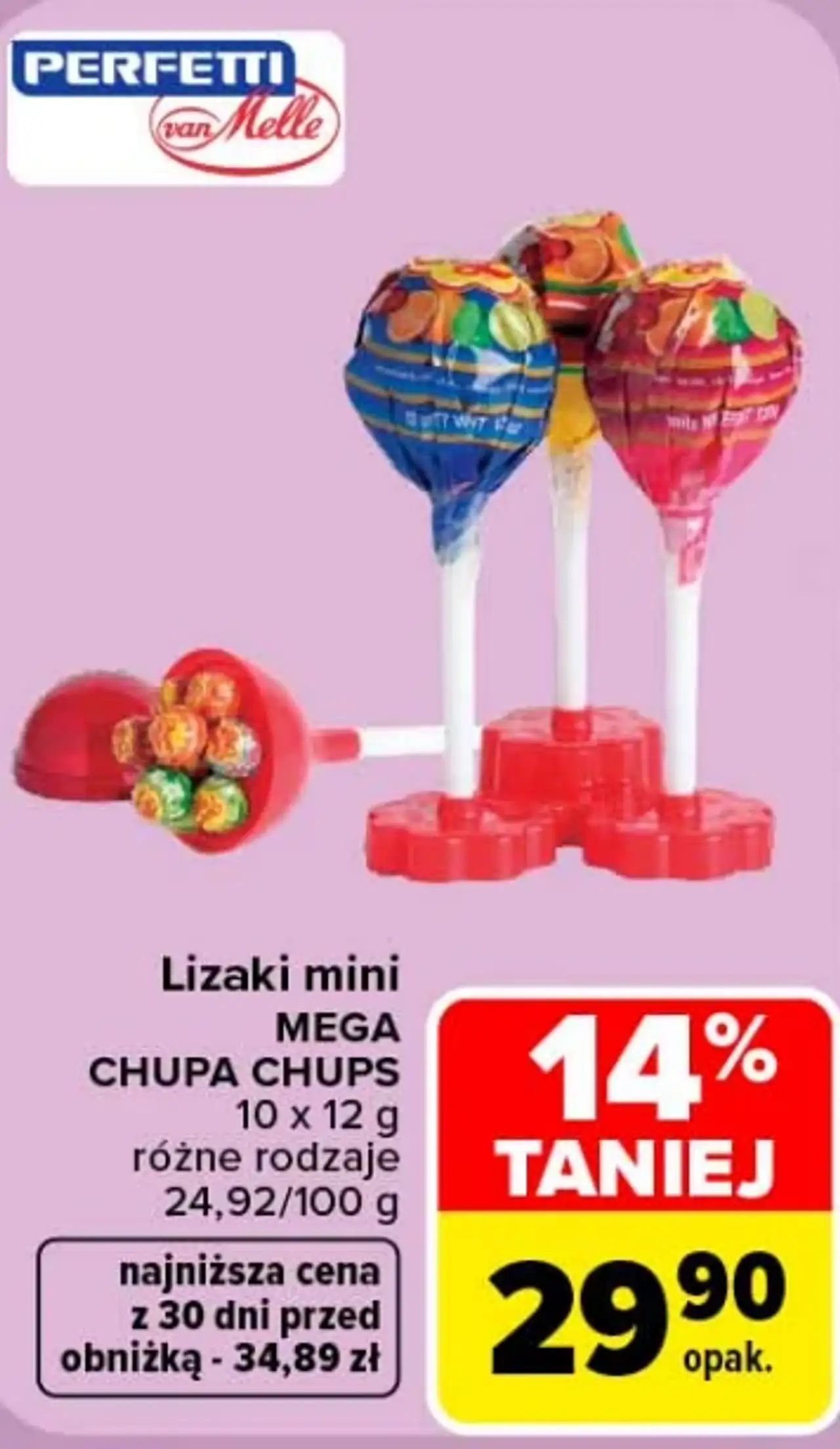 Lizaki mini MEGA Chupa Chups