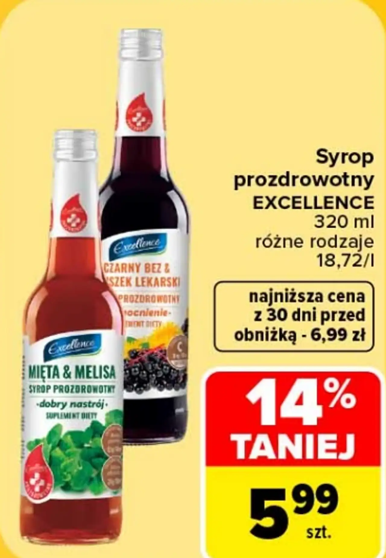 Syrop prozdrowotny EXCELLENCE