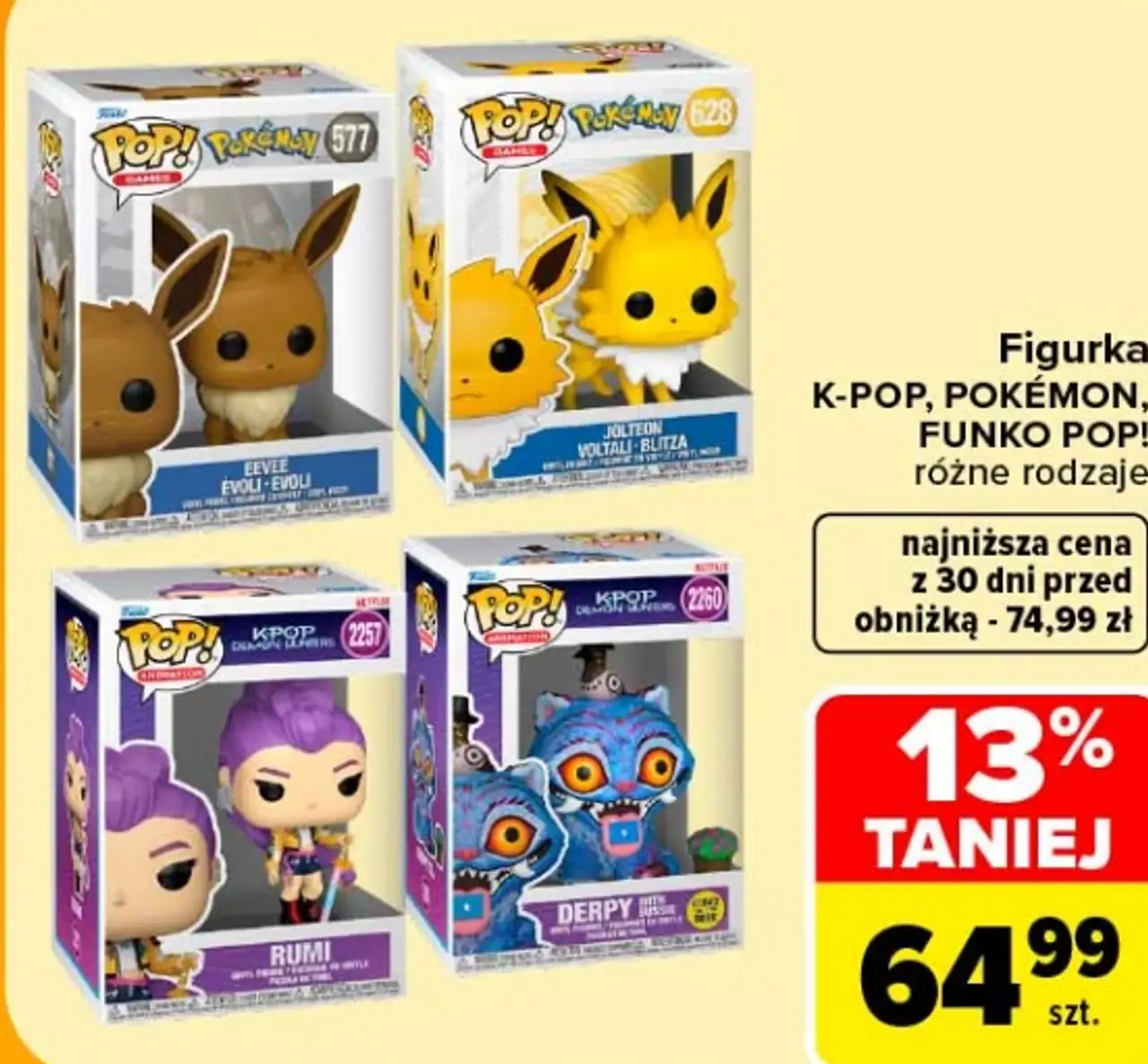 Figurka K-POP, POKÉMON, FUNKO POP! różne rodzaje