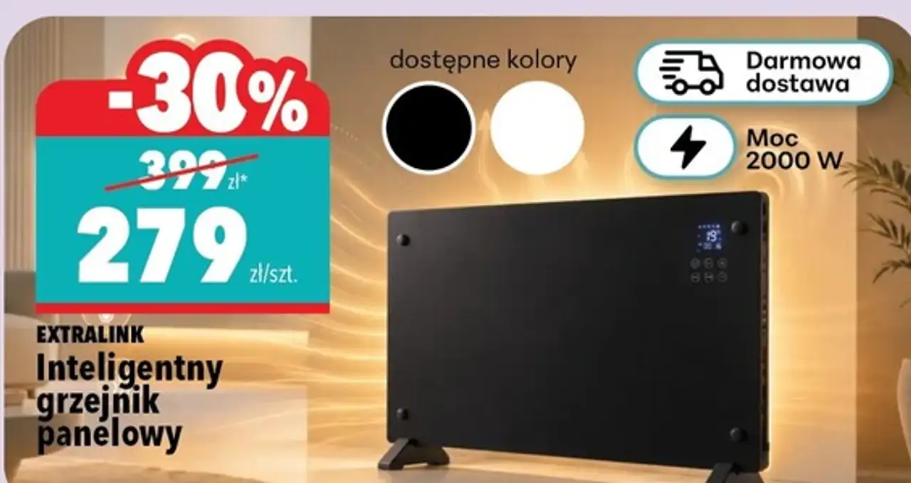 Extralink Inteligentny grzejnik panelowy