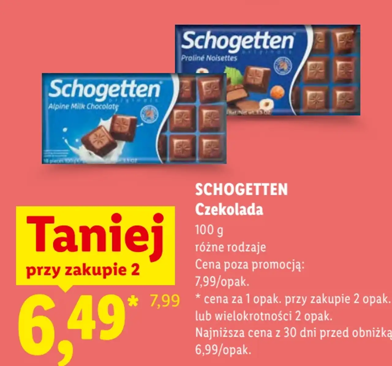 Schogetten Czekolada