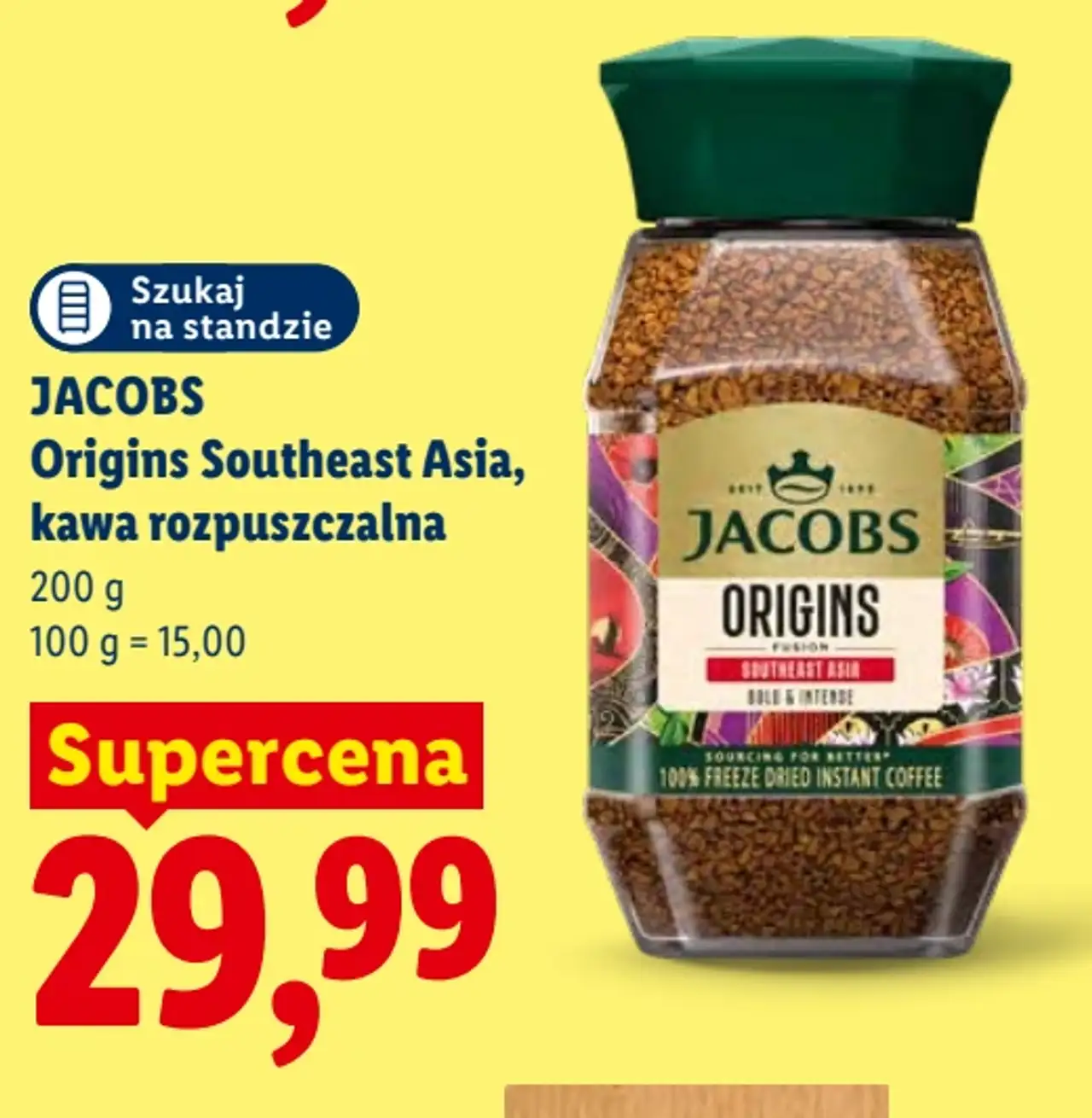 JACOBS Origins Southeast Asia, kawa rozpuszczalna