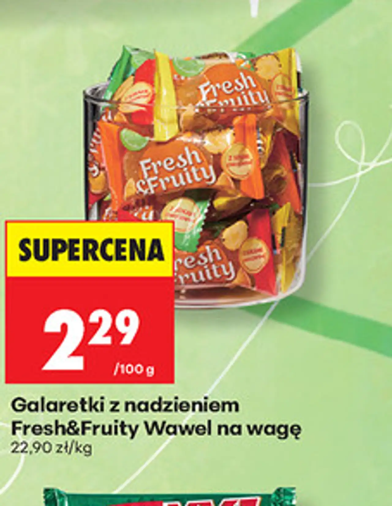 Galaretki z nadzieniem Fresh&Fruity Wawel na wagę