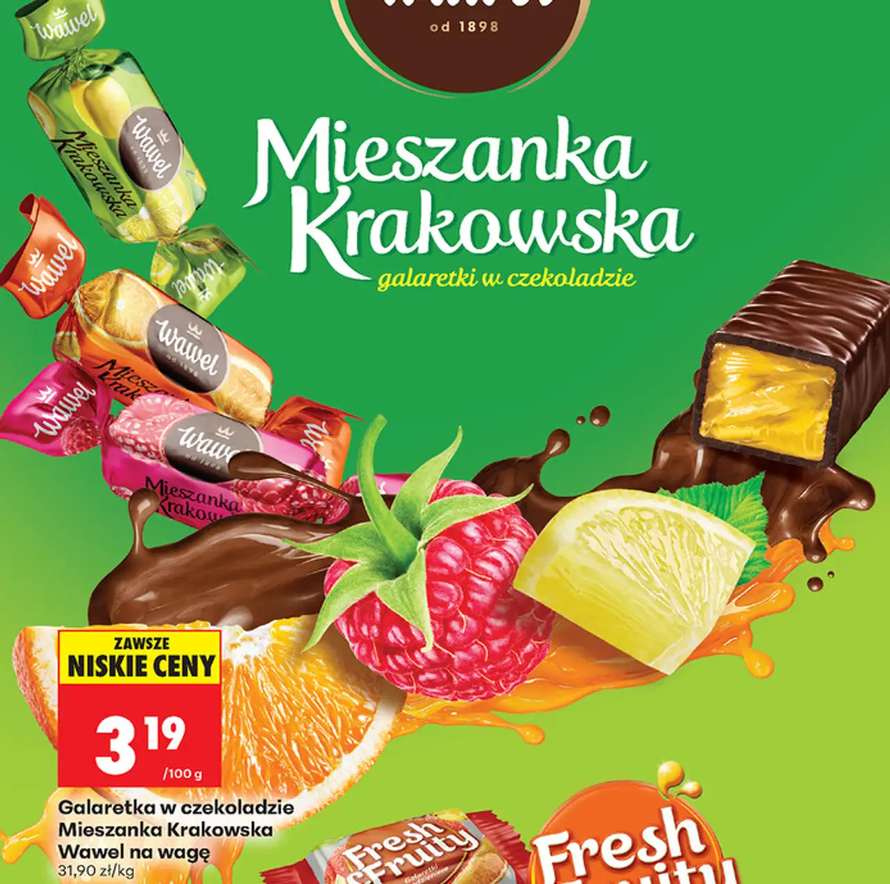 Galaretki Mieszanka Krakowska Wedel na wagę