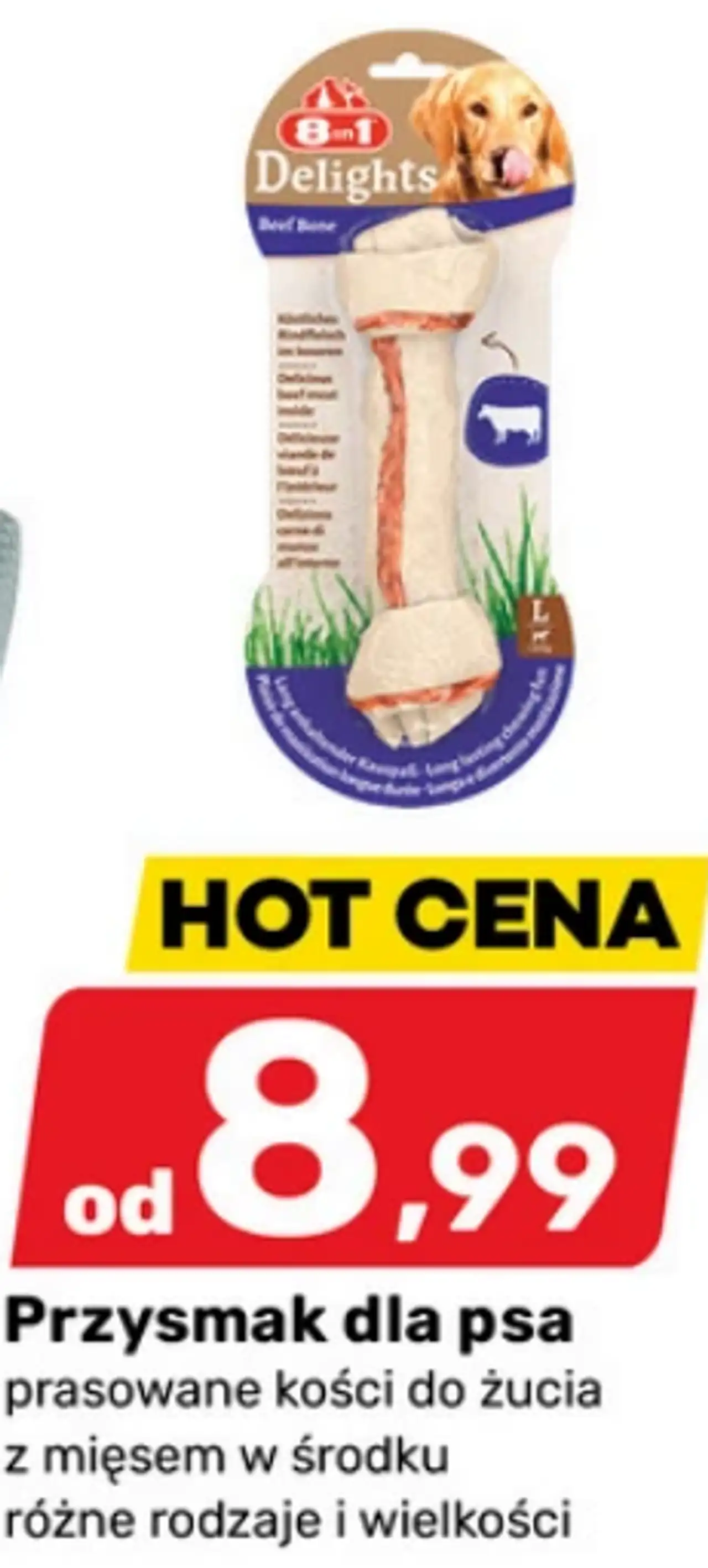 Przysmak dla psa Delights 8in1
