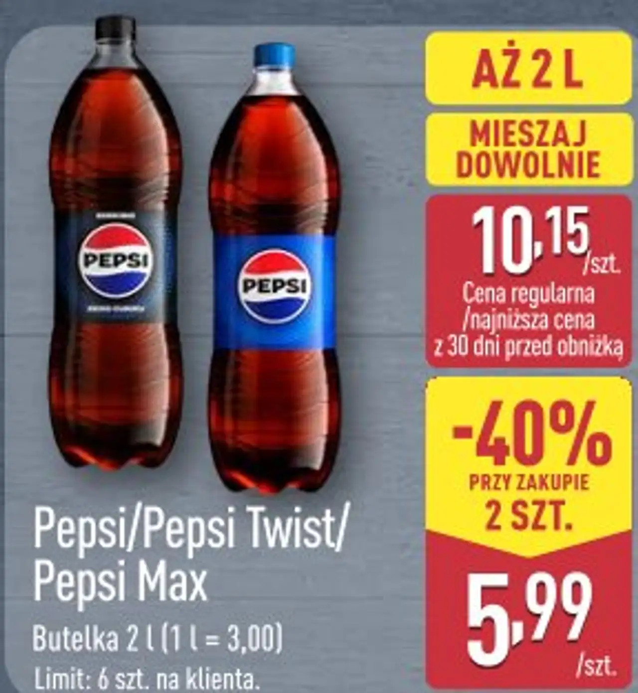 Pepsi/Pepsi Twist/Pepsi Max
