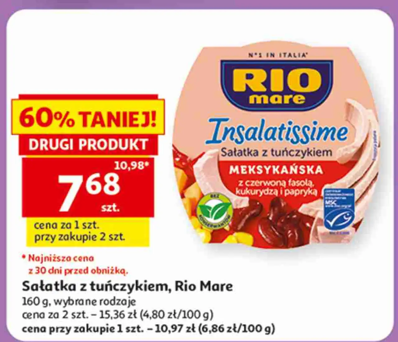 Sałatka z tuńczykiem, Rio Mare