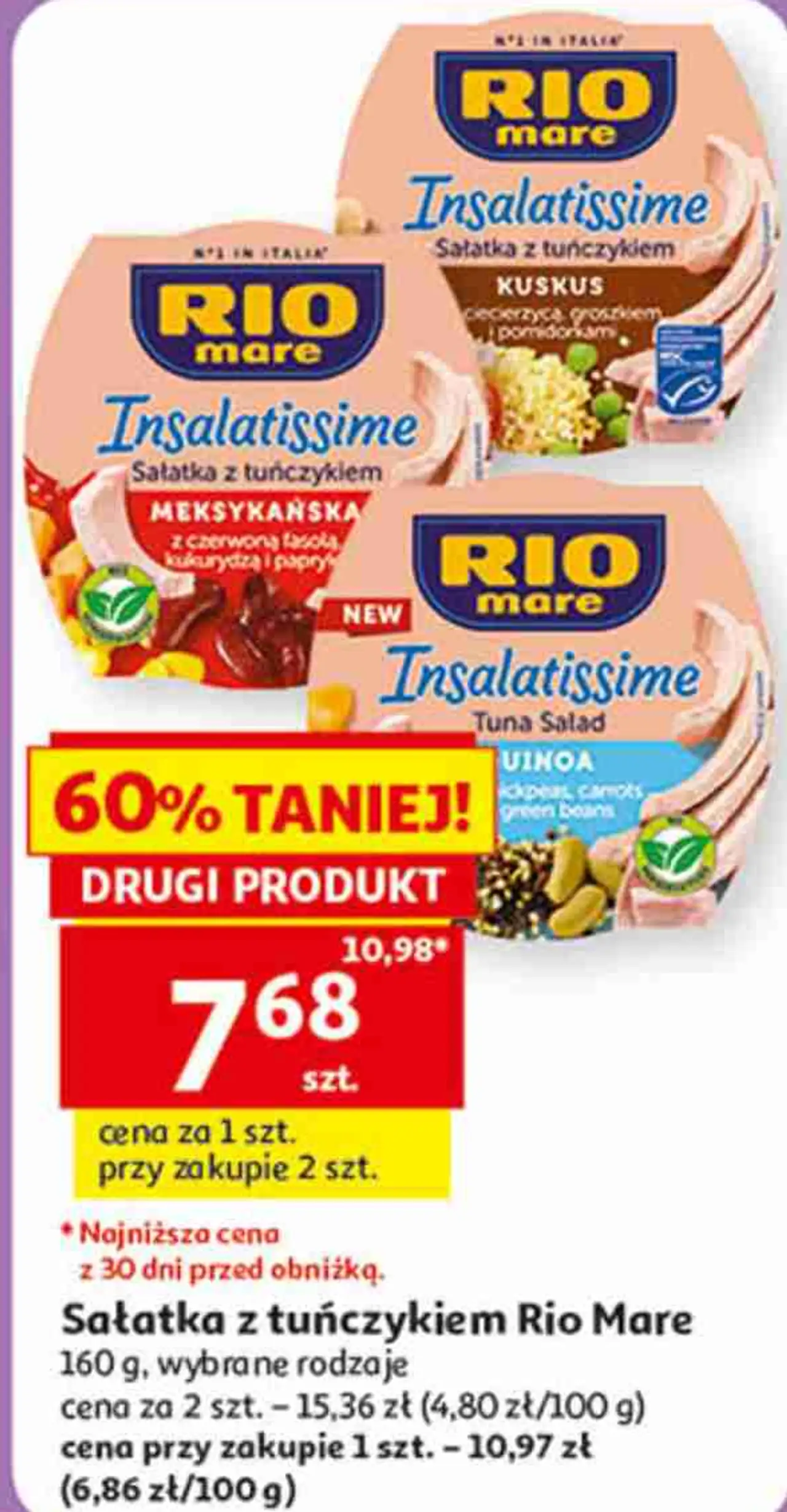 Sałatka z tuńczykiem Rio Mare