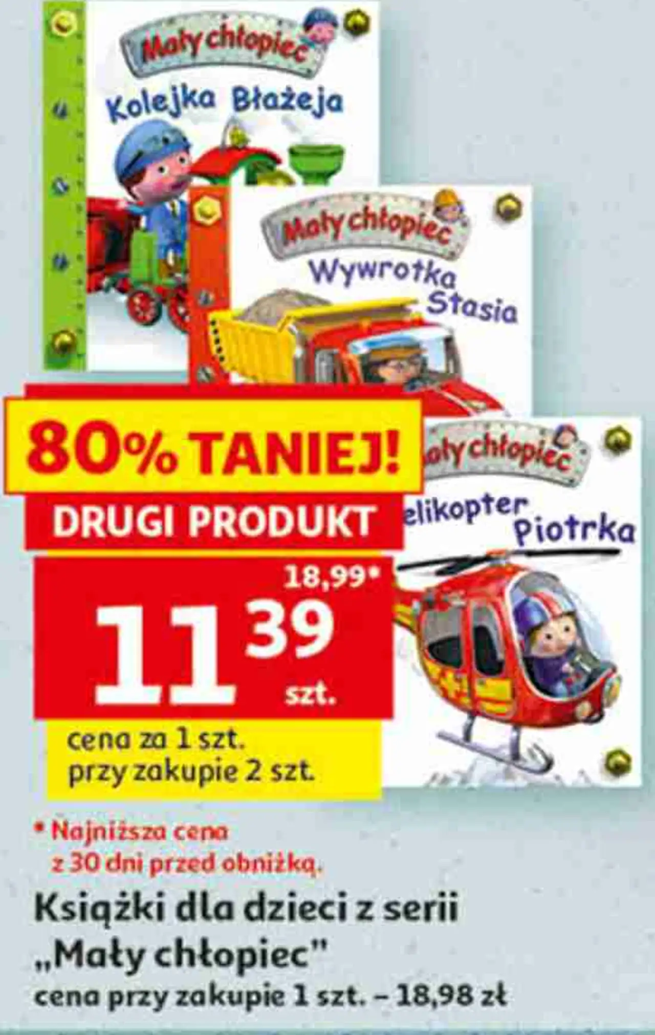Książki dla dzieci z serii „Mały chłopiec”