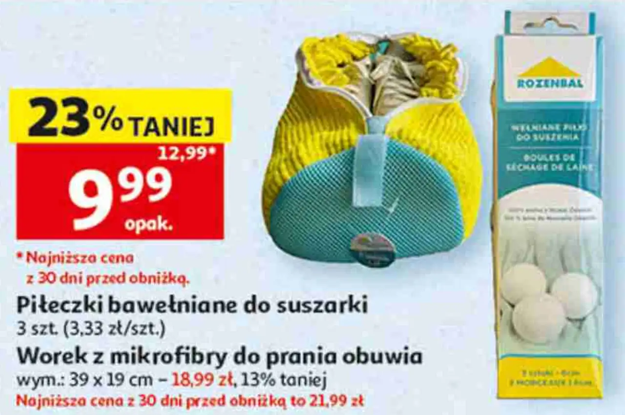 Piłeczki bawełniane do suszarki Rozenbal