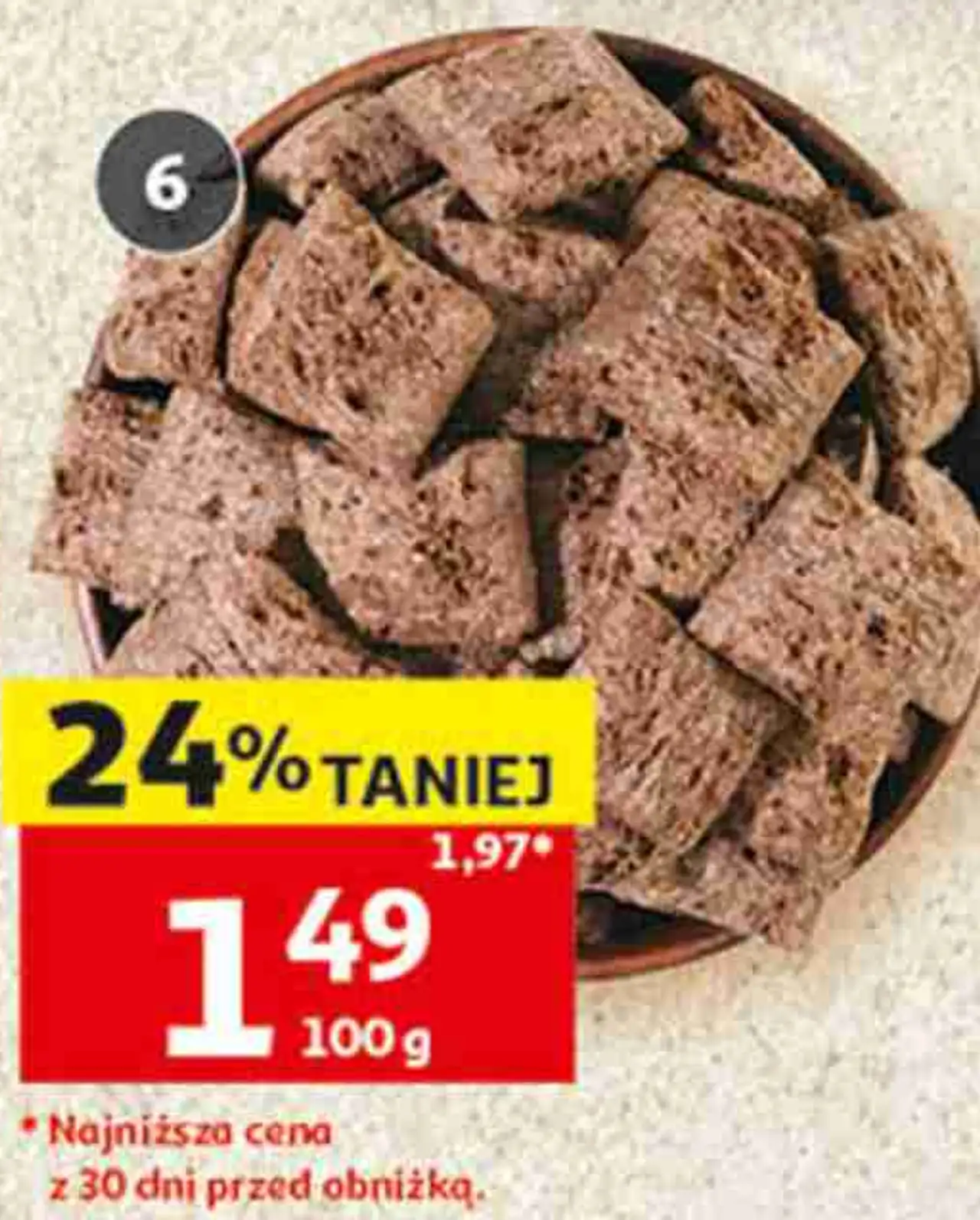 Poduszkowce zbożowe z kremem o smaku czekoladowym
