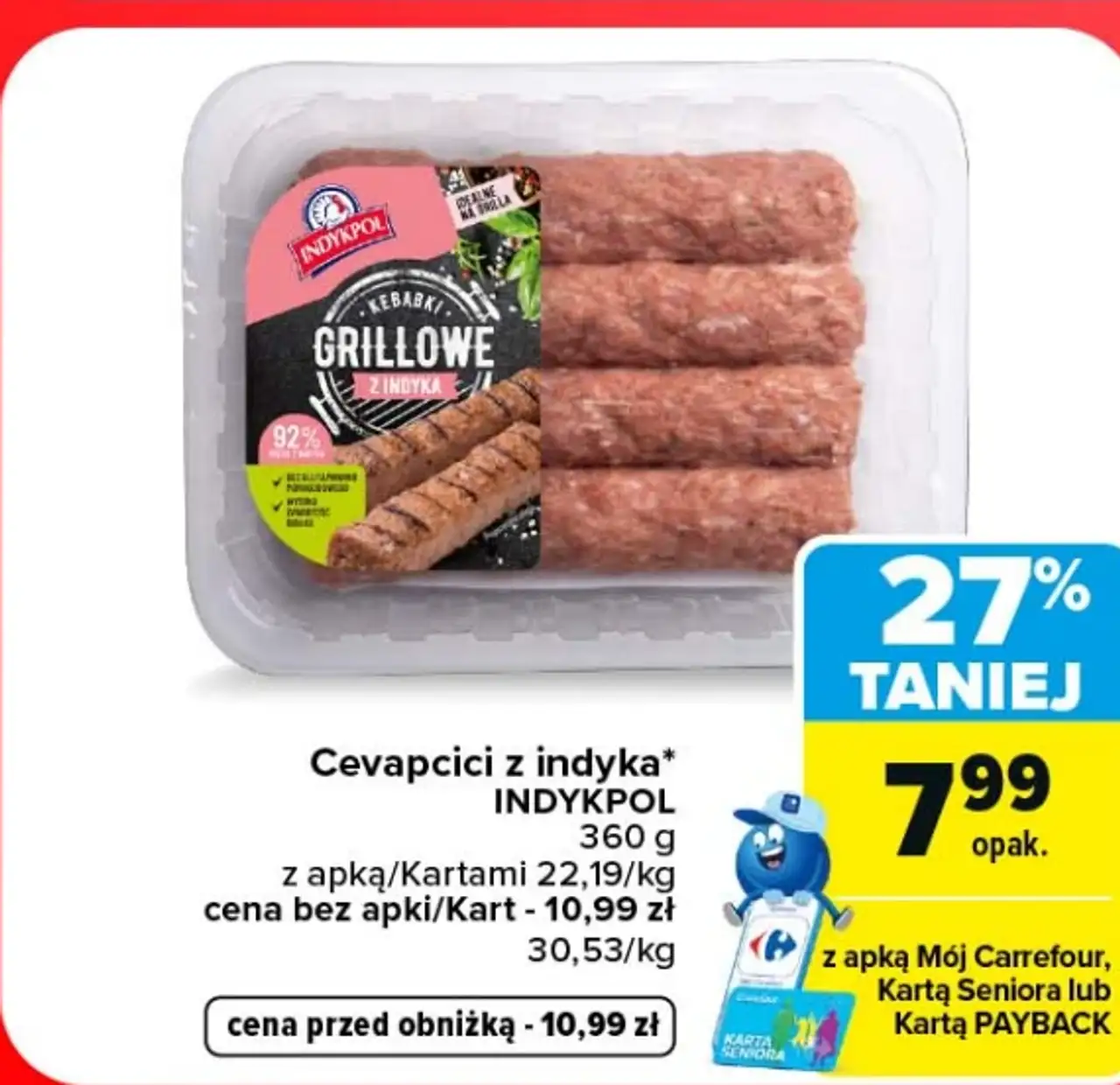 Cevapcici z indyka Indykpol