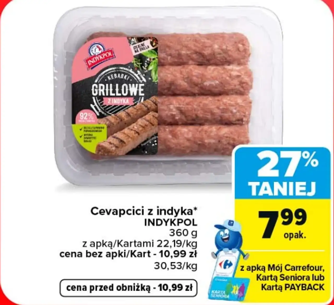 Cevapcici z indyka Indykpol