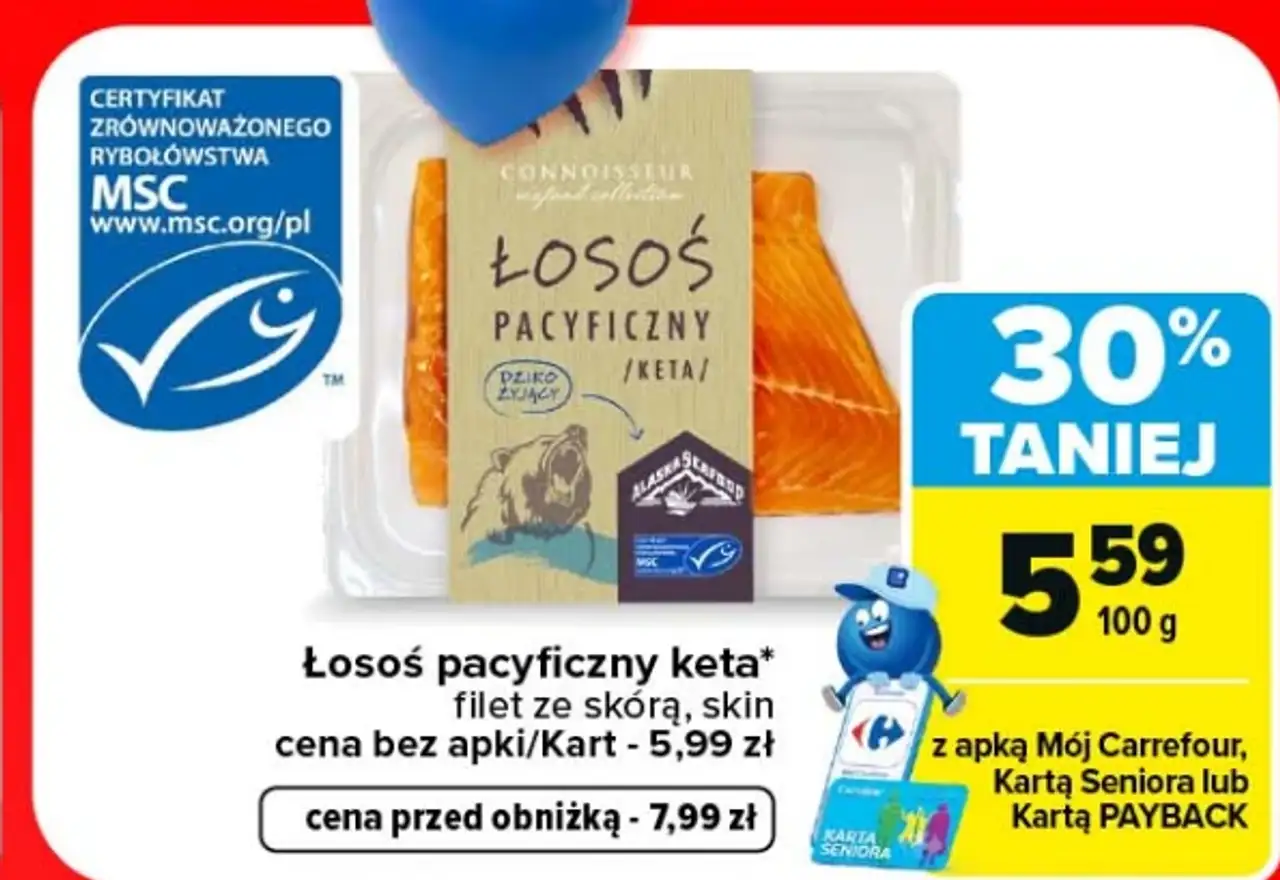 Łosoś pacyficzny keta Connoisseur