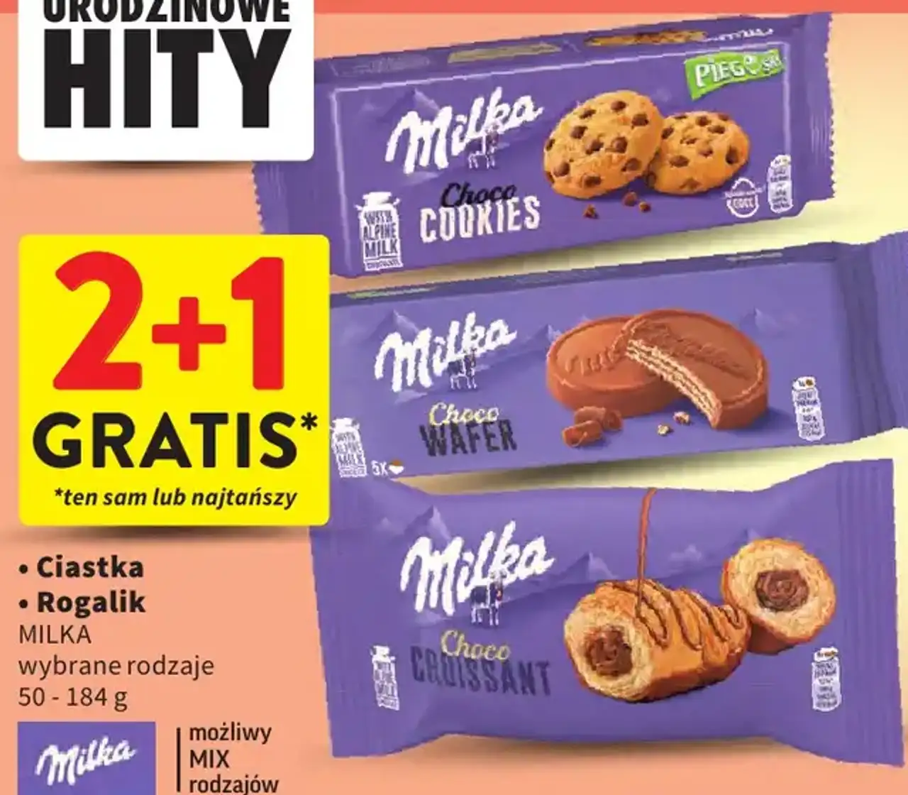 Ciastka, Rogalik Milka