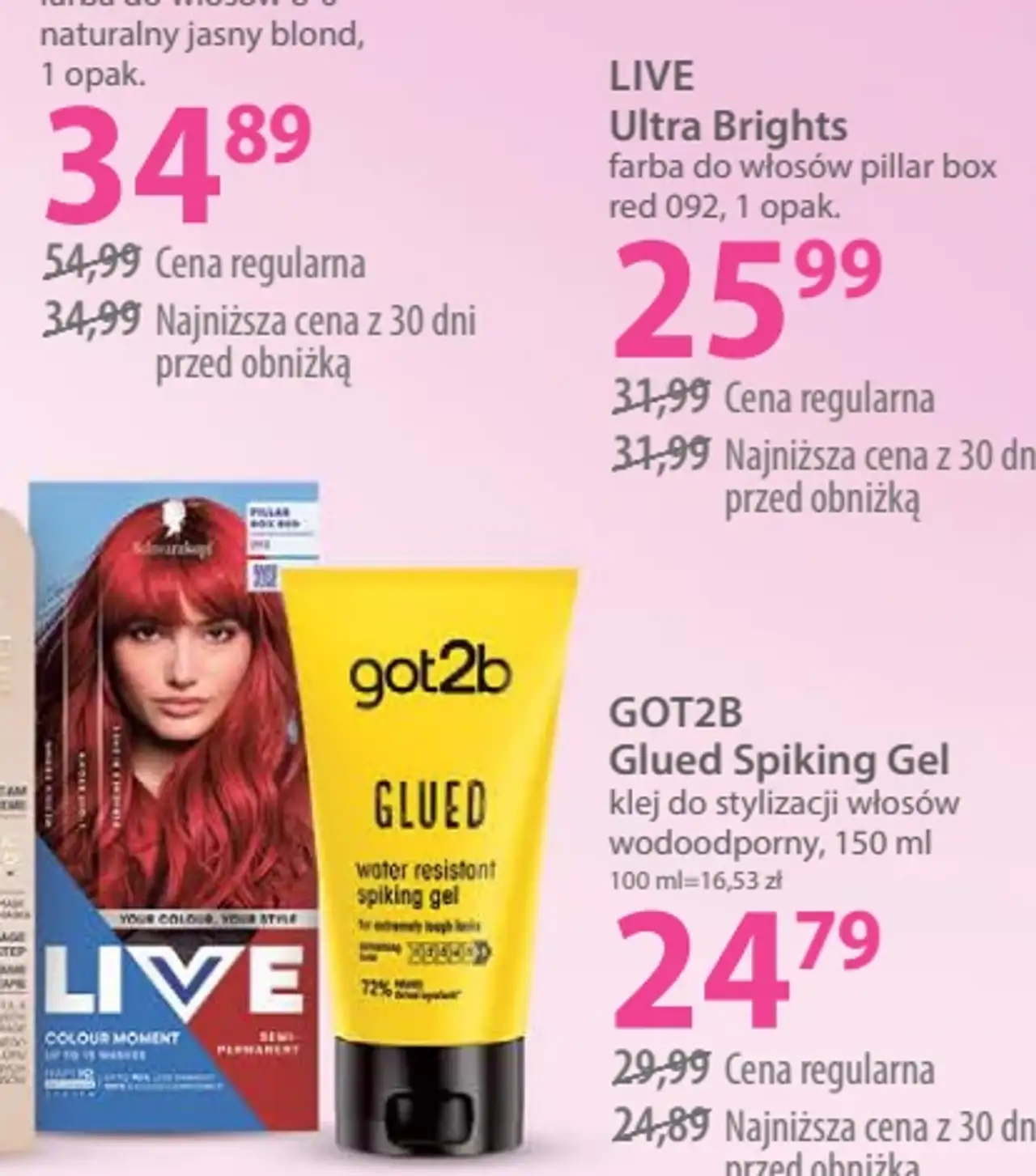 Schwarzkopf Live Ultra Brights farba do włosów pillar box red 092
