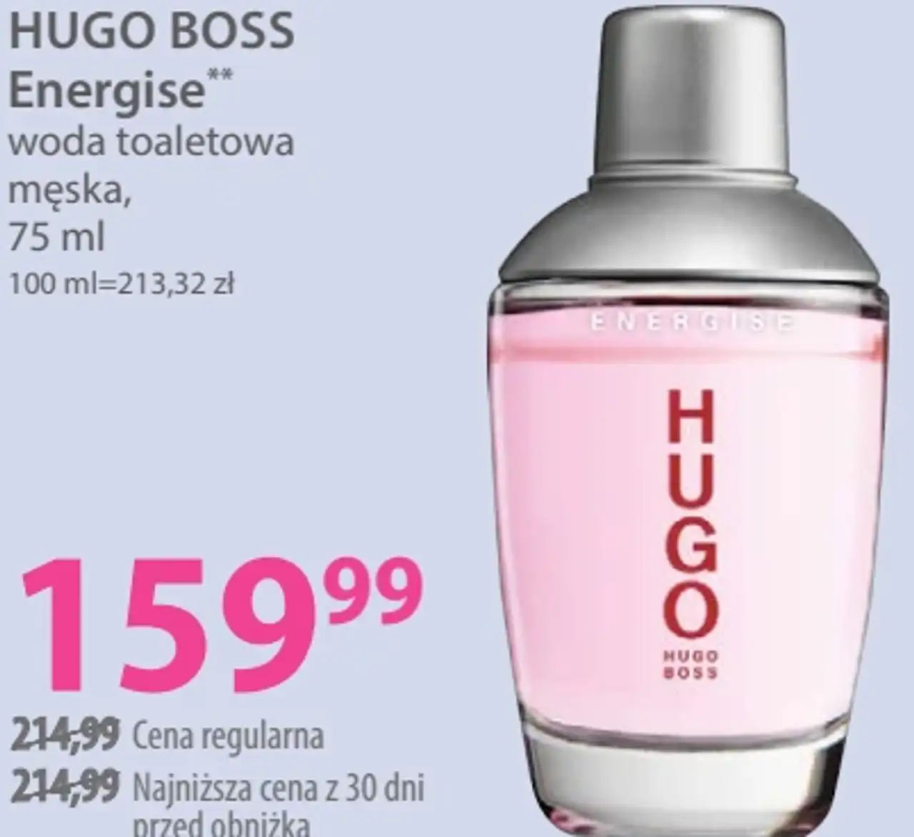 Hugo Boss Energise woda toaletowa męska