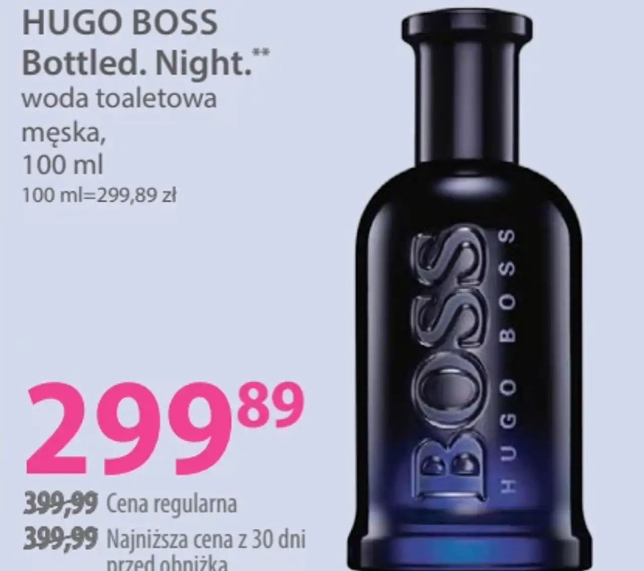 Hugo Boss Bottled. Night. woda toaletowa męska