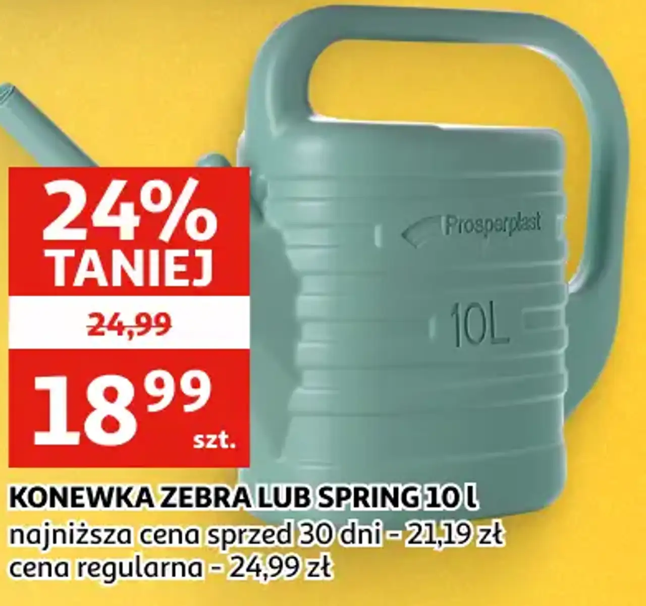 Konewka Zebra Spring 10L