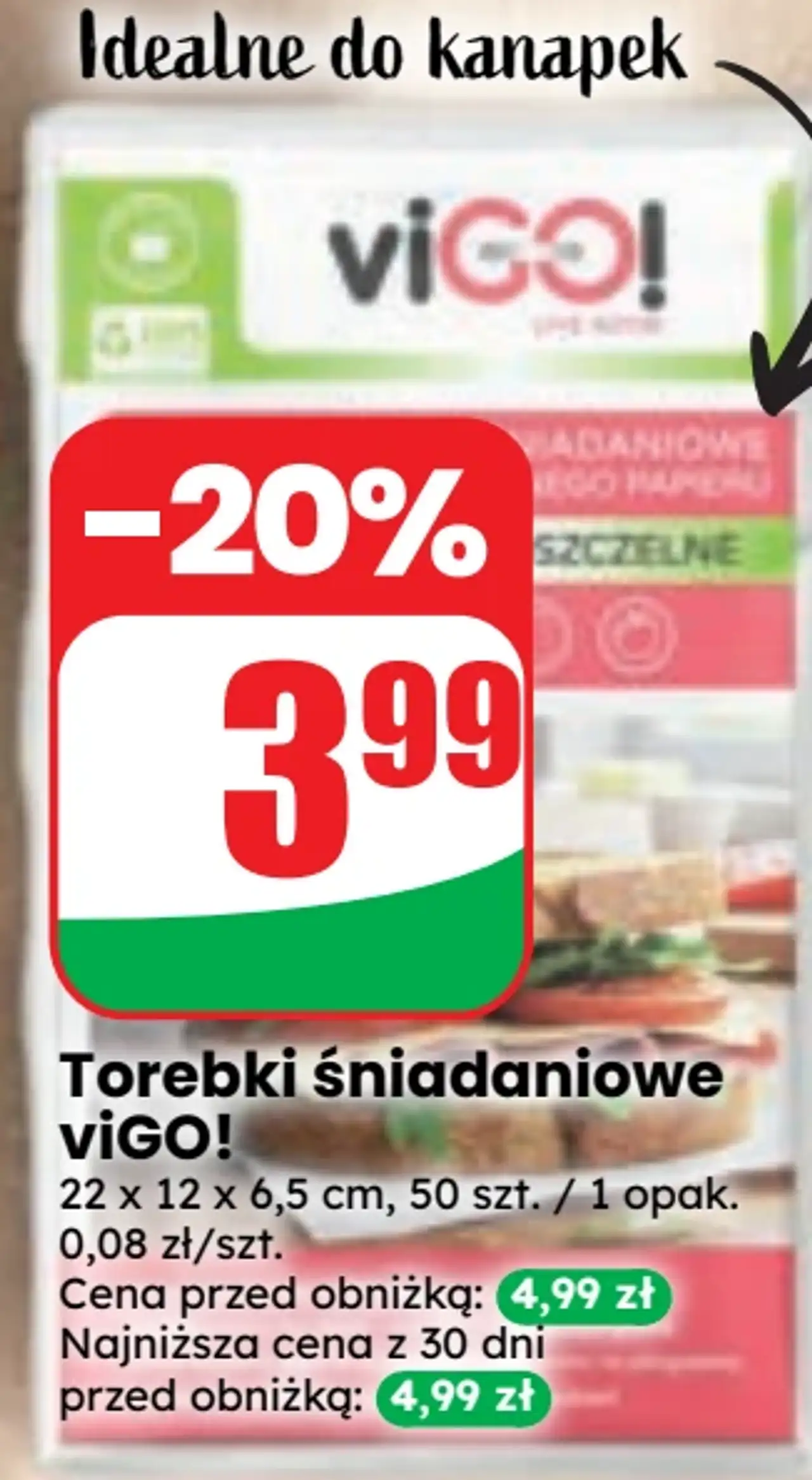 Torebki śniadaniowe viGO!