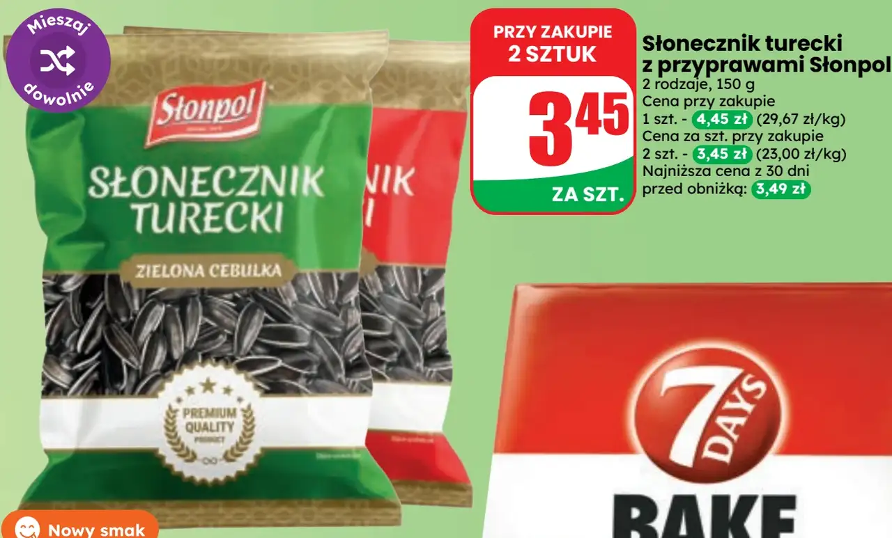 Słonecznik turecki z przyprawami Słonpol