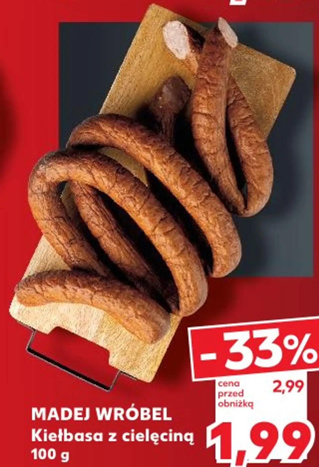 MADEJ WRÓBEL Kiełbasa z cielęciną