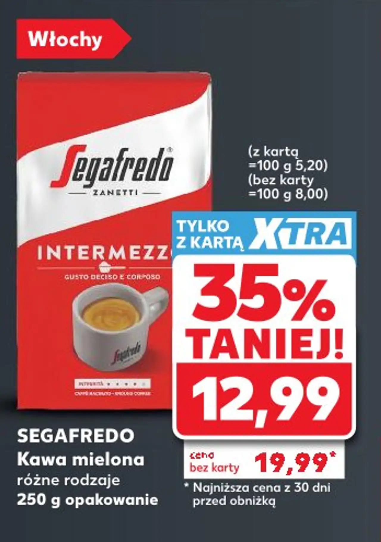 Segafredo Intermezzo Kawa mielona