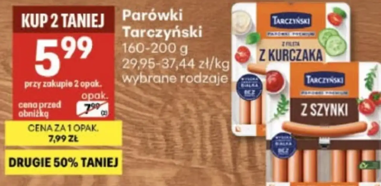 Parówki Tarczyński