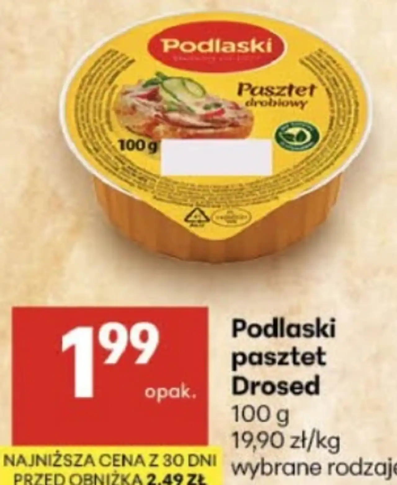Podlaski pasztet drobiowy Drosed