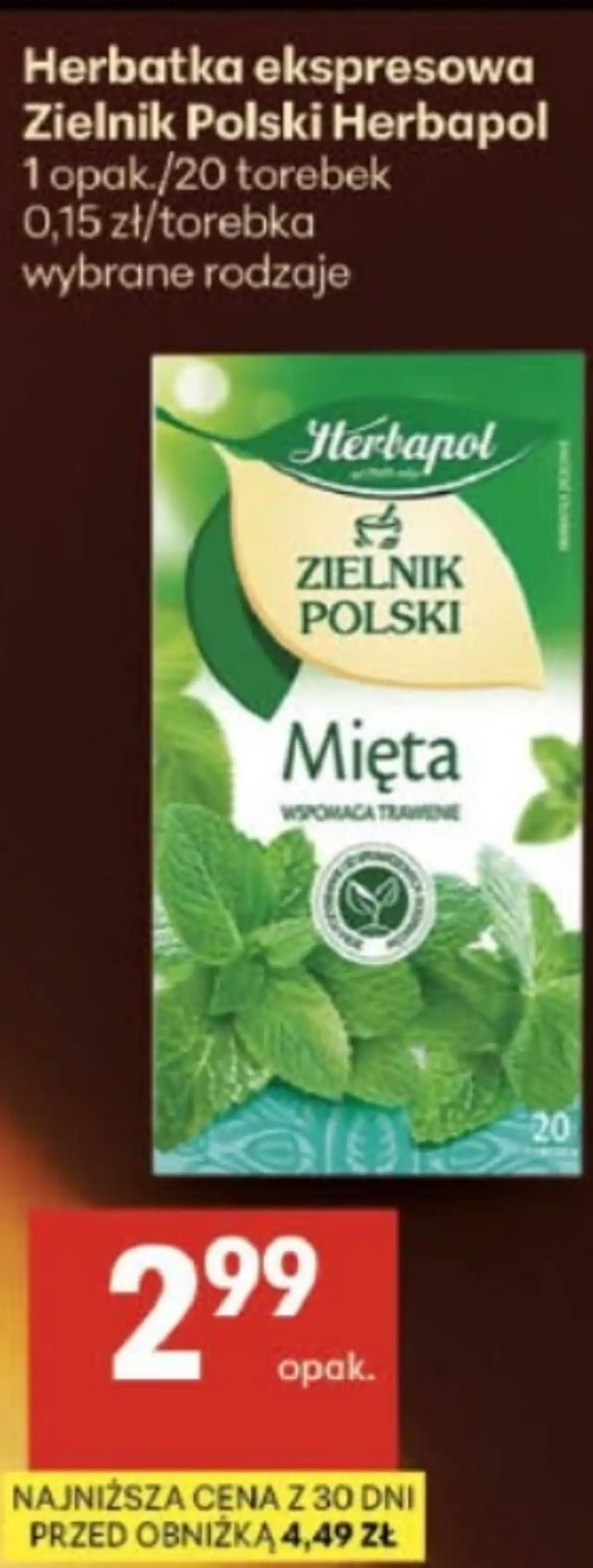 Herbatka ekspresowa Zielnik Polski Herbapol