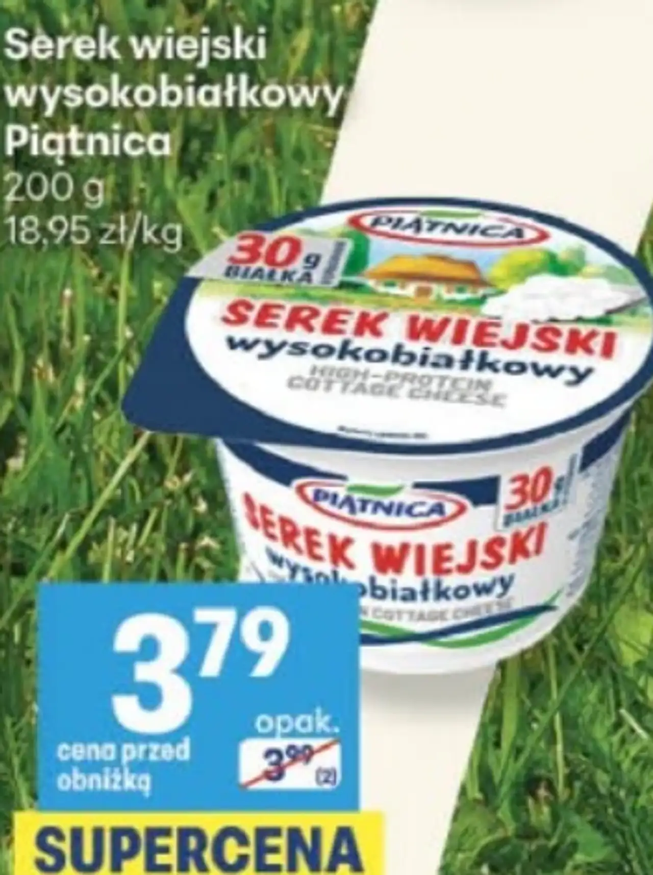 Serek wiejski wysokobiałkowy Piątnica