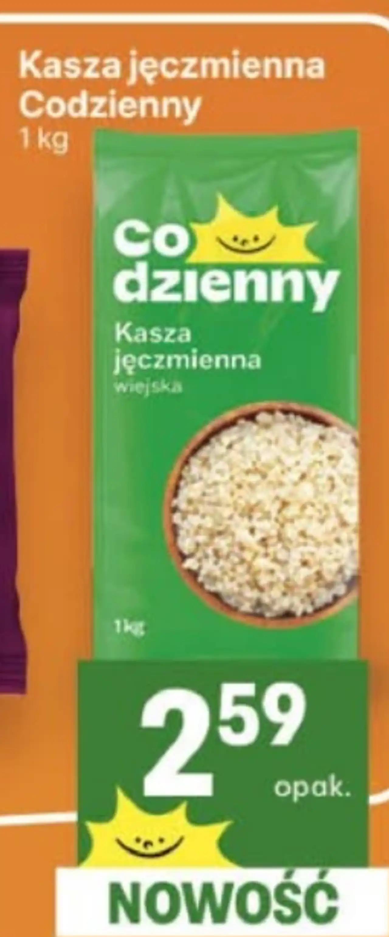 Kasza jęczmienna wiejska Codzienny