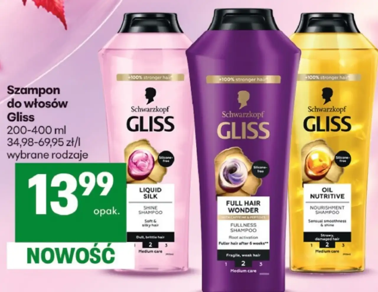 Szampon do włosów Gliss