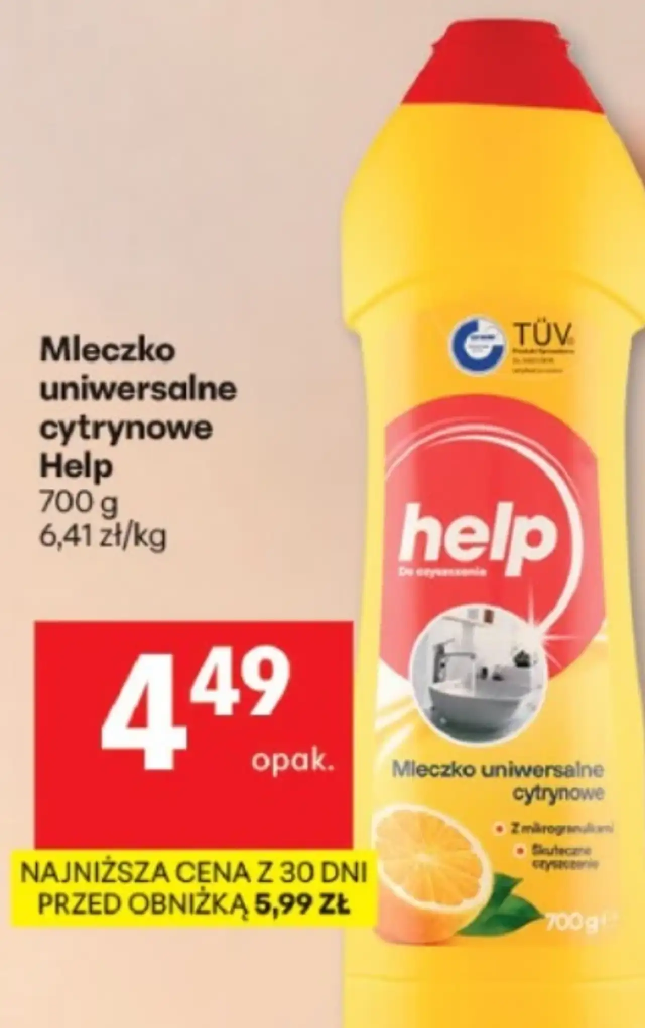 Help Mleczko uniwersalne cytrynowe