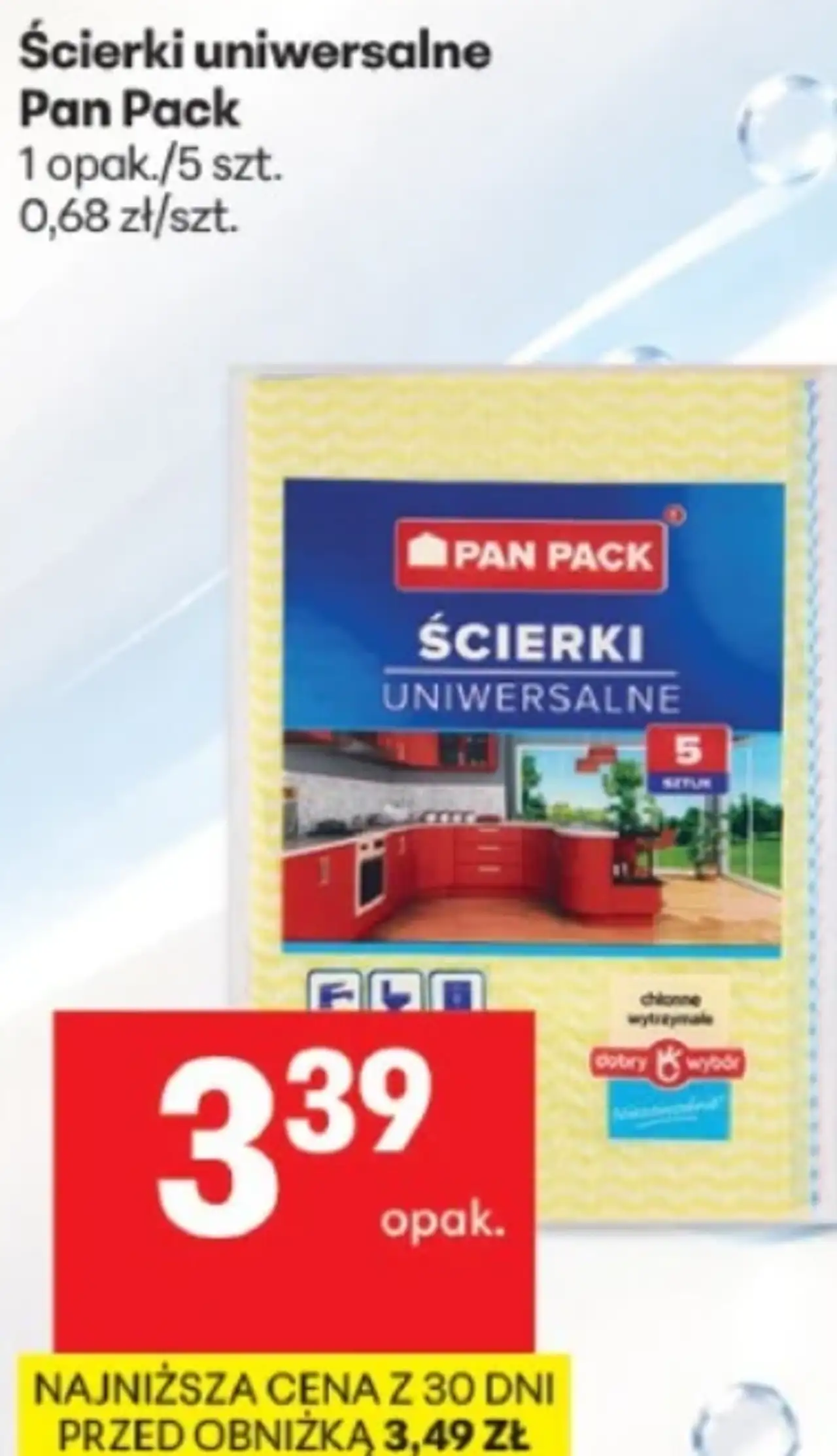 Ścierki uniwersalne Pan Pack