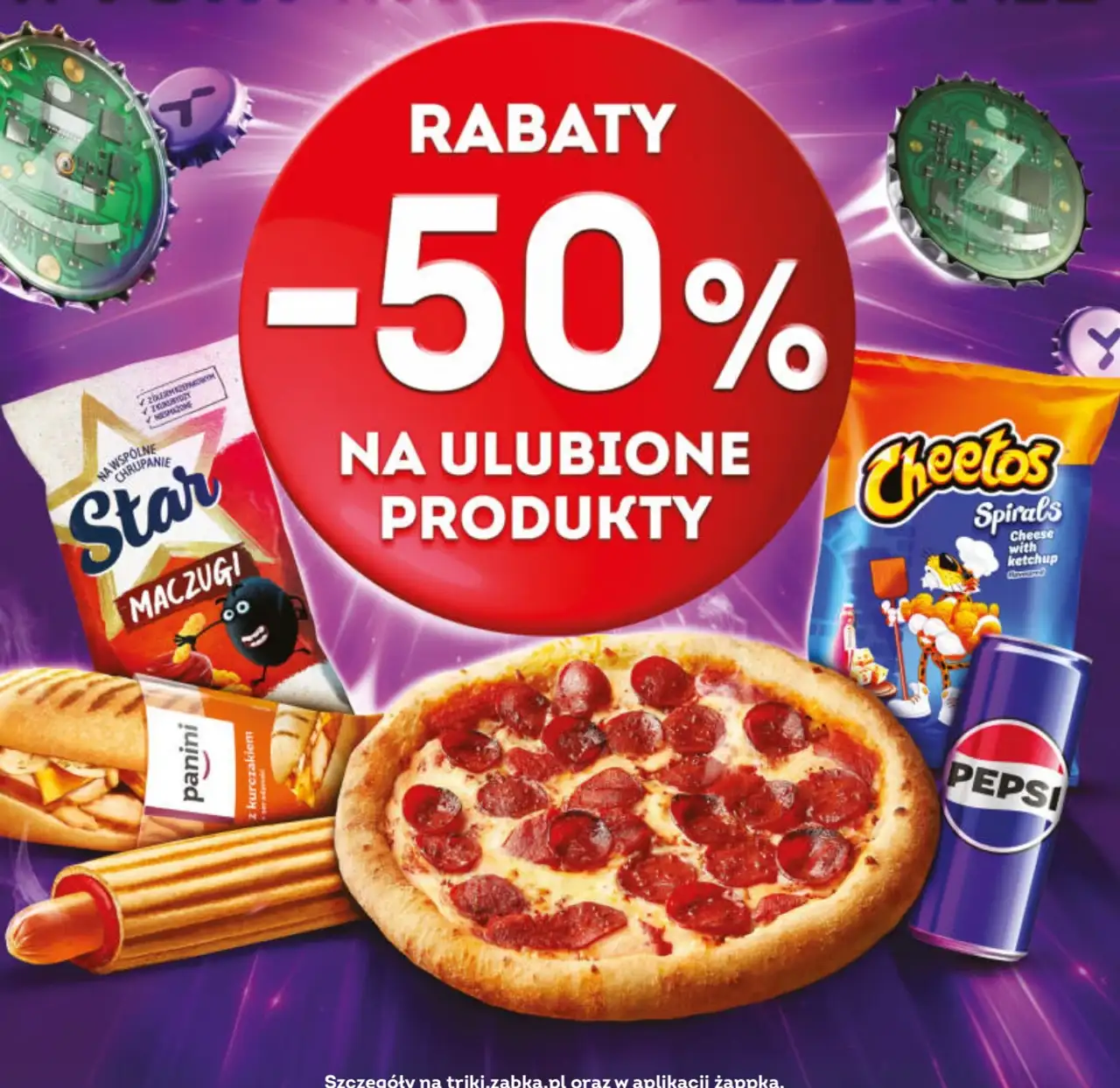 Rabaty -50% na ulubione produkty w loterii Triki