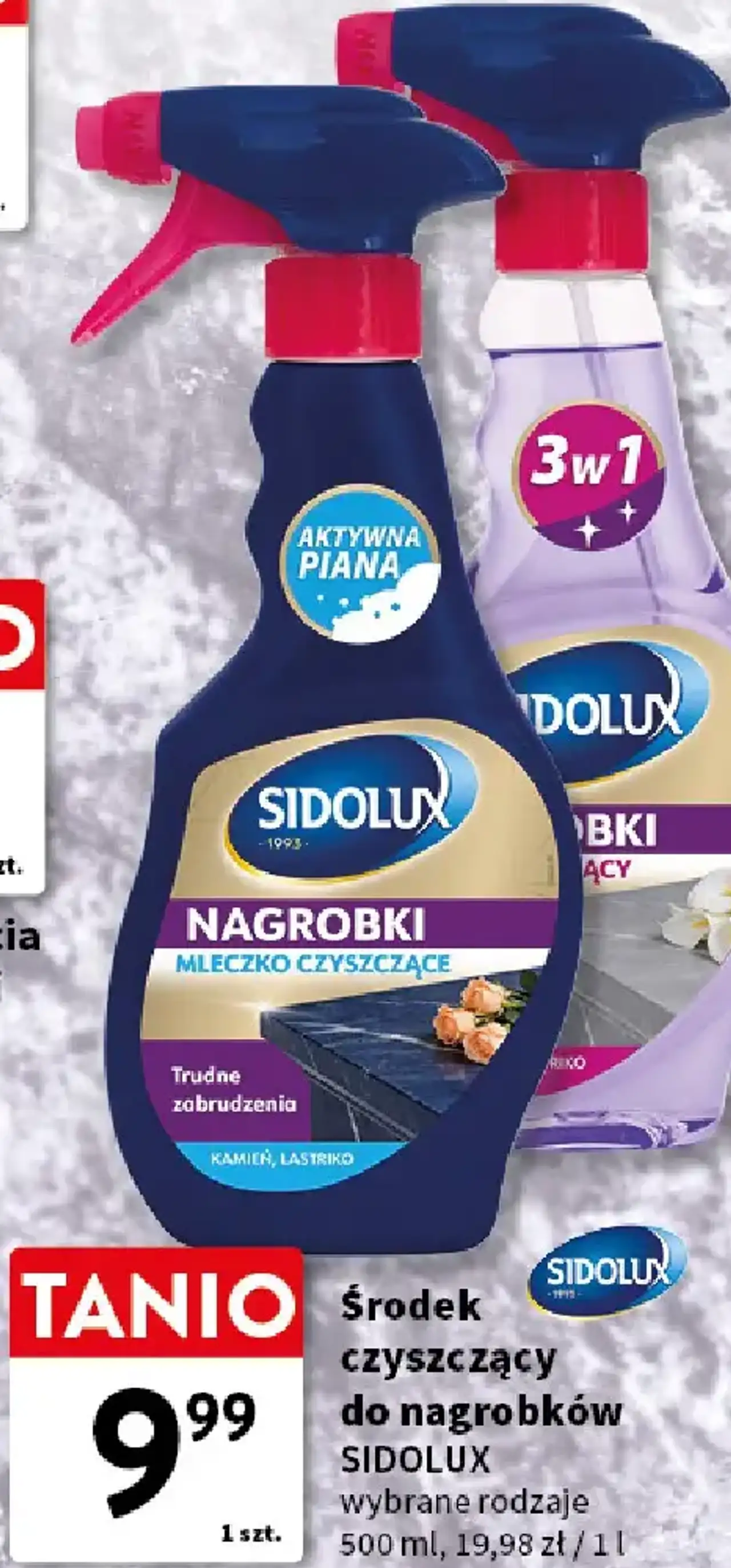 Środek czyszczący do nagrobków SIDOLUX