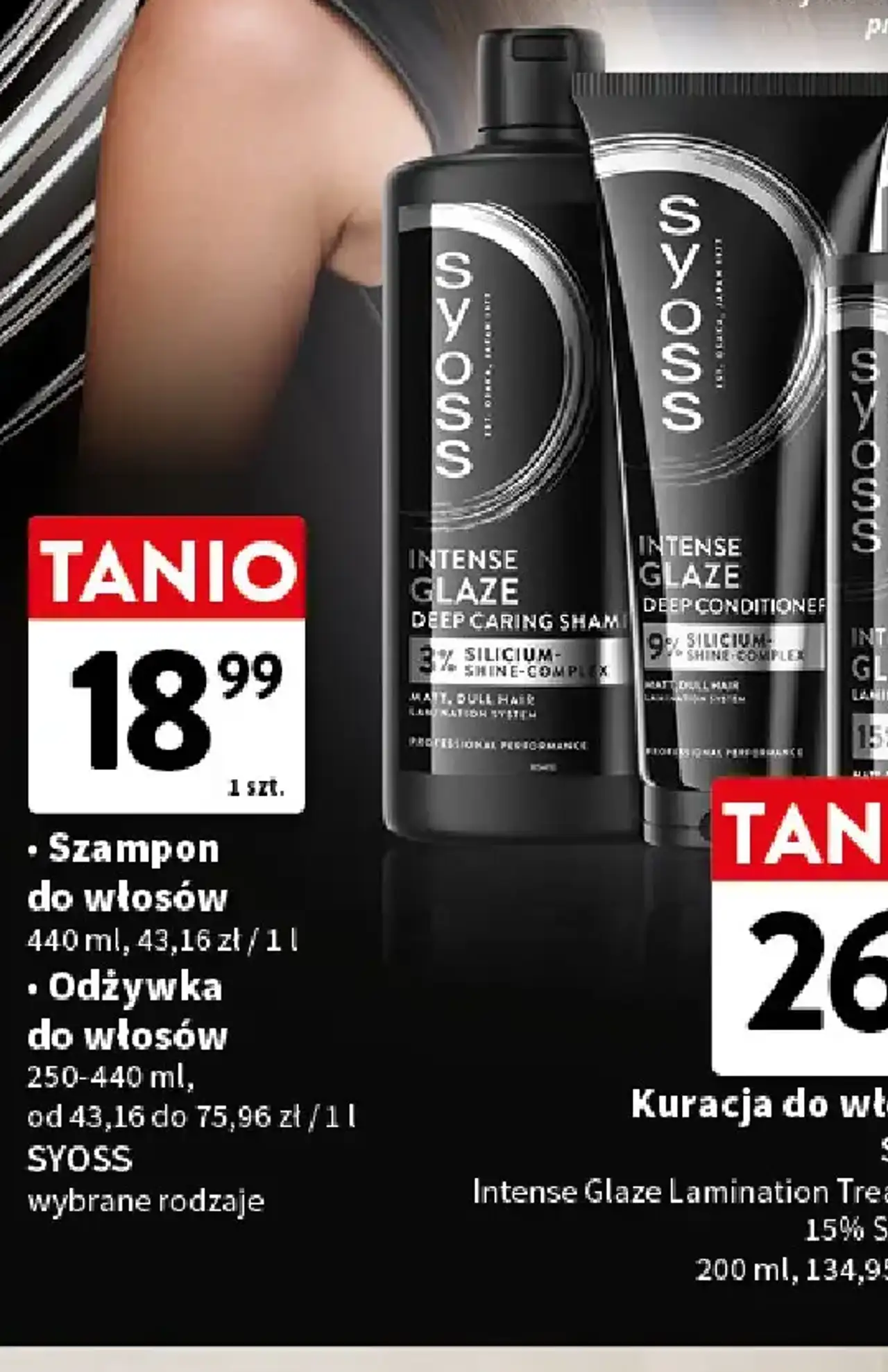 Szampon lub Odżywka do włosów SYOSS