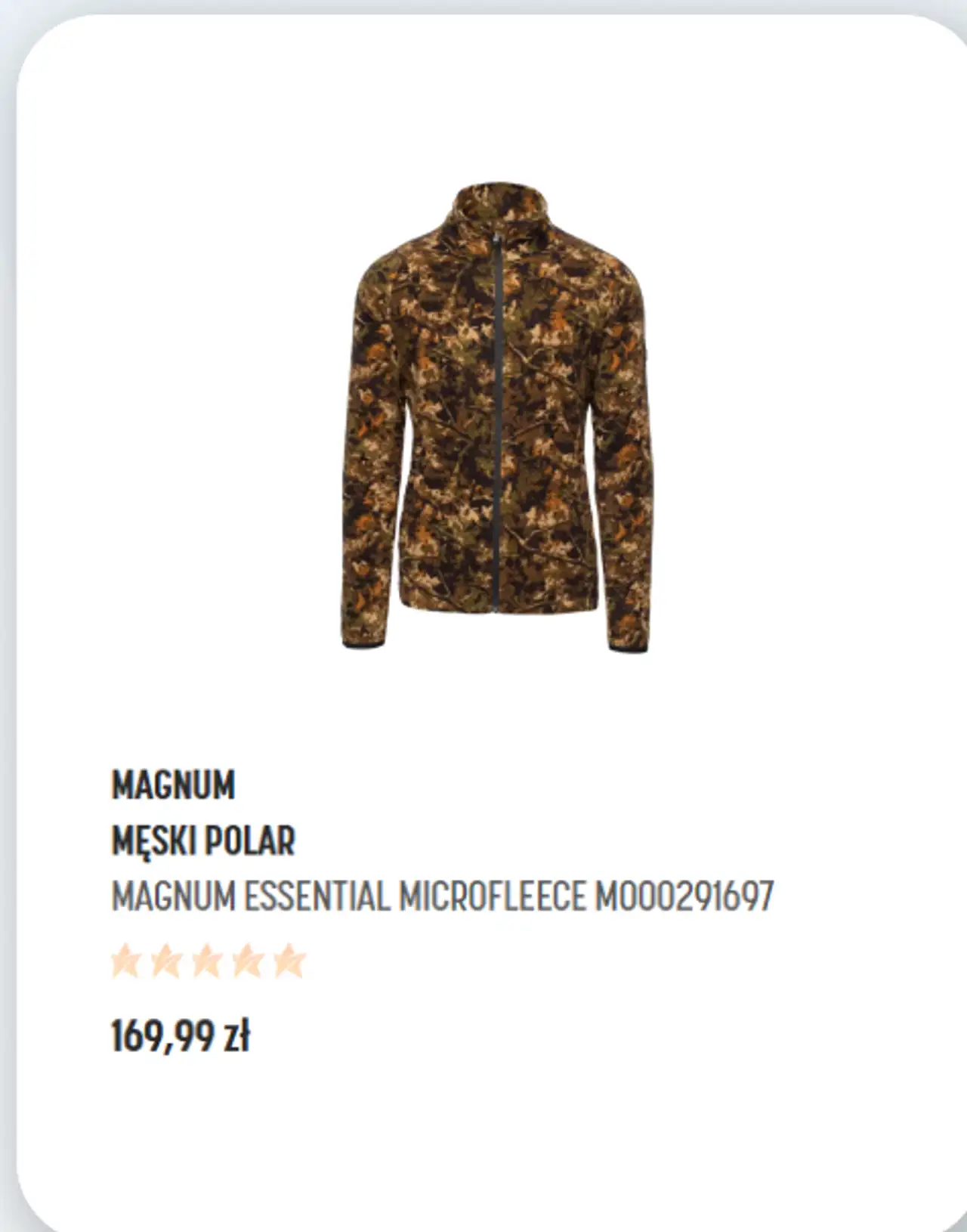 Męski Polar Magnum Essential Microfleece M000291697