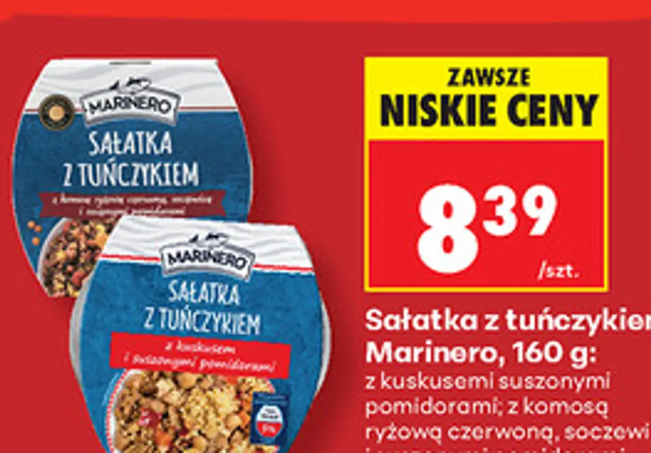 Sałatka z tuńczykiem Marinero