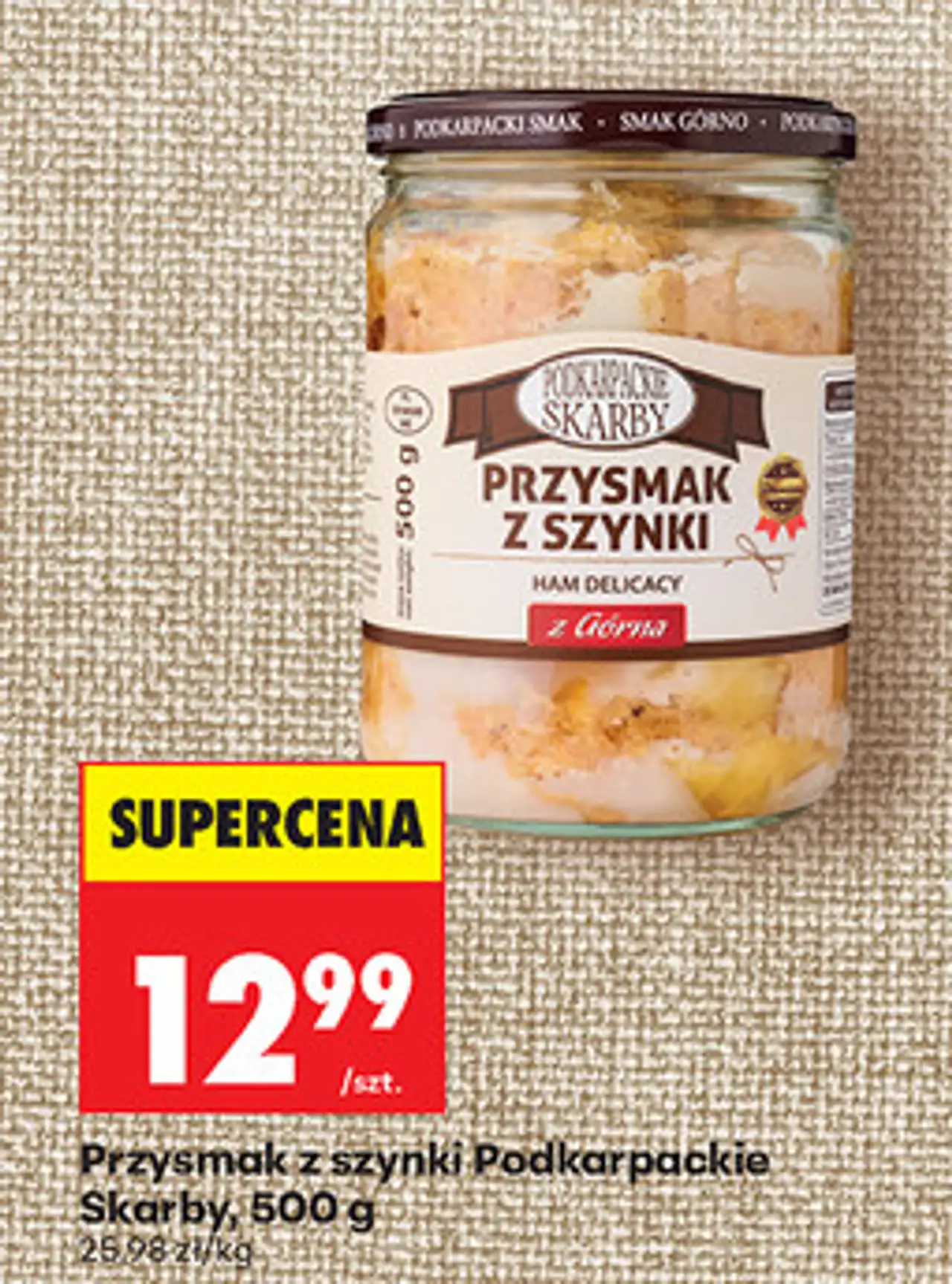 Przysmak z szynki Podkarpackie Skarby