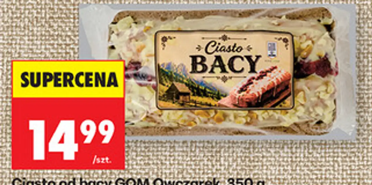 Ciasto od bacy GOM Owczarek