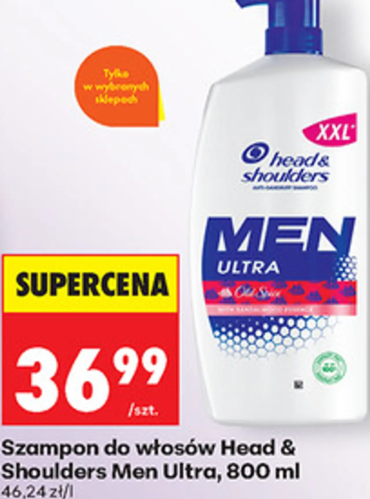 Szampon do włosów Head & Shoulders Men Ultra, 800 ml