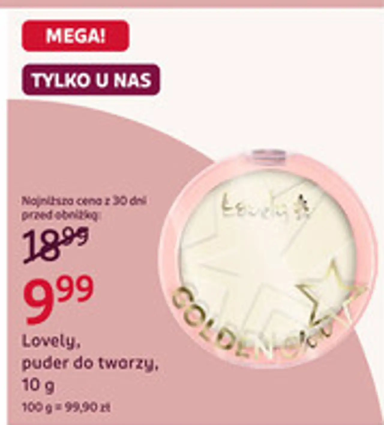 Lovely, puder do twarzy, 10 g