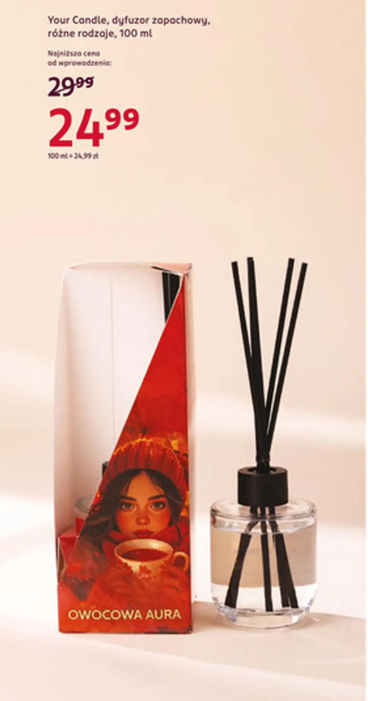 Your Candle, dyfuzor zapachowy, różne rodzaje, 100 ml